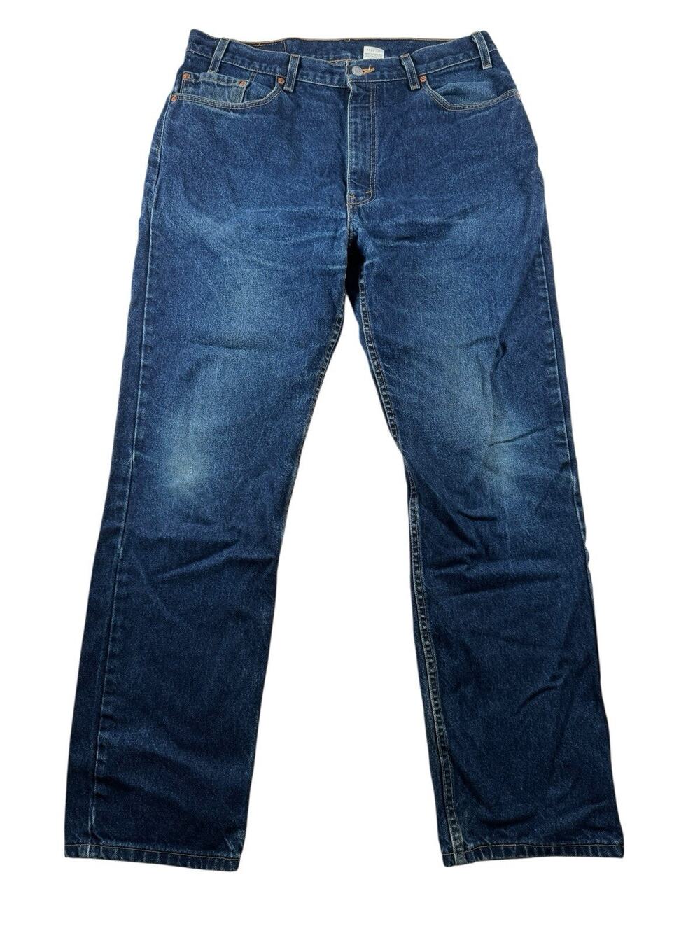Vtg 90s Levis 505 Jeans Mens 38x32 Made in USA Regular Fit Straight Leg Blue